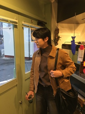 Classic Crew Suede Jacket(3color)