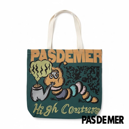 【PAS DE MER/パドゥメ】CATERPILLAR TOTE BAG トートバッグ / MULTICOLOR / AW26-14501
