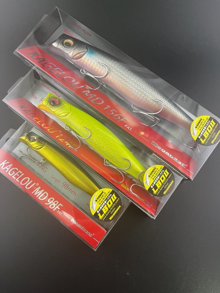 Megabass (メガバス) KAGELOU (カゲロウ) 3点セット | つり具のビッグ