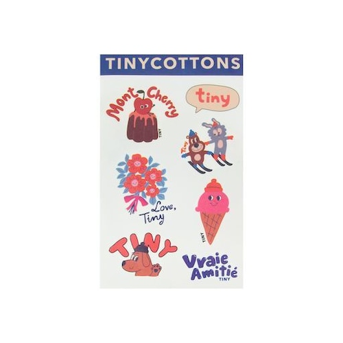 TINY COTTONS - CHAMONIX TATTOOS (BLUE)