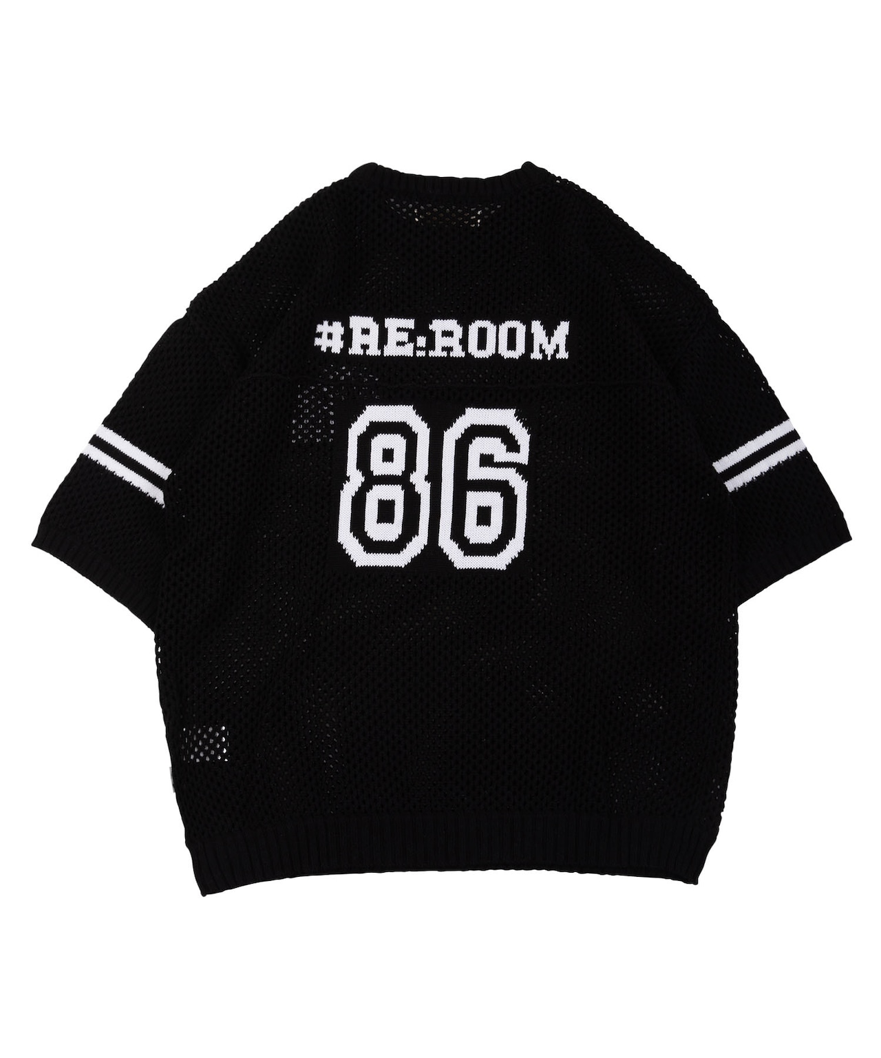 【#Re:room】NUMBERING MESH KNIT［REK124］