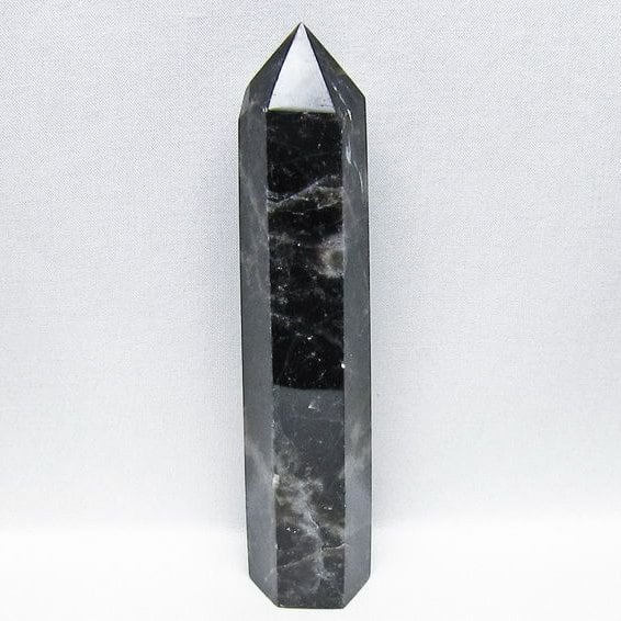 黒水晶 ポイント モリオン 六角柱 置物 一点物 152-4363 | 天然石