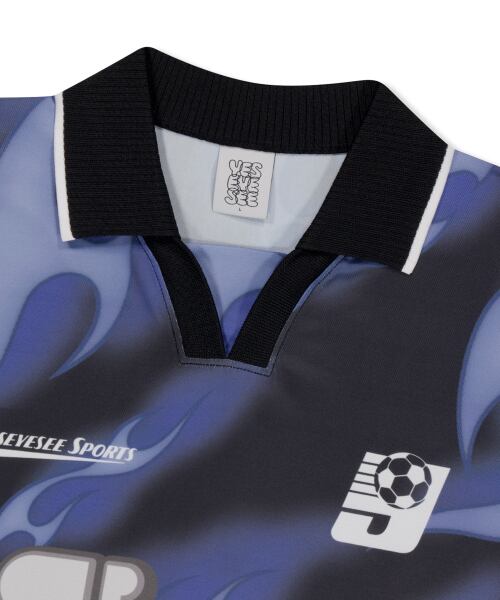 ☆aespa ニンニン 着用！！【YESEYESEE】Y.E.S Flame Football Jersey