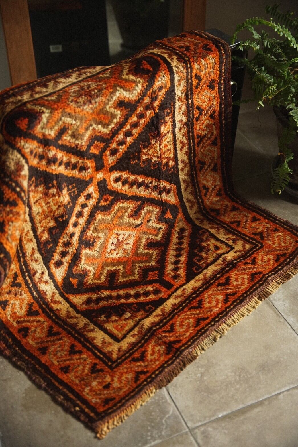 877 -Vintage Taimani rug | 手織りのヴィンテージラグ専門店 | Bahr