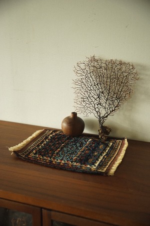 820 -Semi Antique Baluch rug