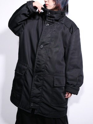 "HUGO BOSS" high- neck zip-up coat jacket