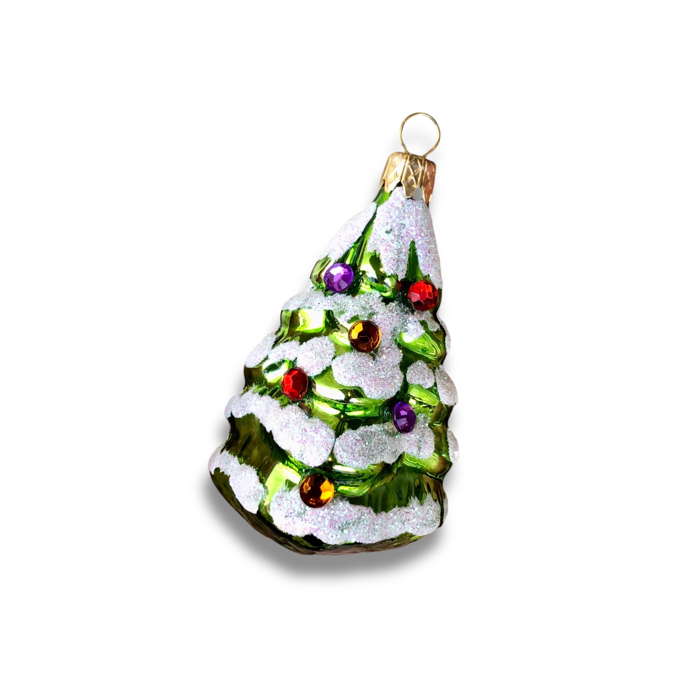 スモールクリスマスツリー c ガラスオーナメント【ポーランド製】