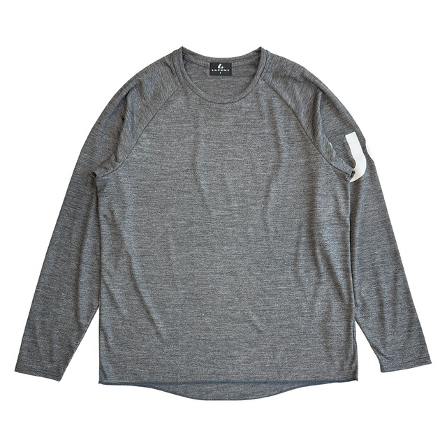 ウールロングTシャツ GY / UNISEX　XLH3713