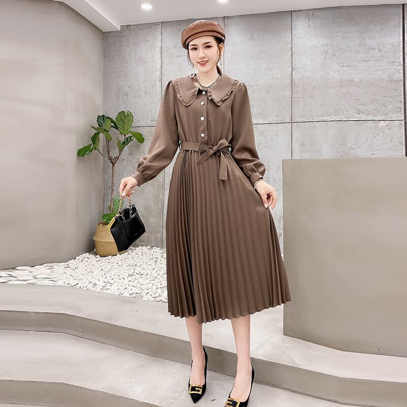 カラーレースオータム 大きめサイズ 秋物 ピュア ミックスインファッション43891582606