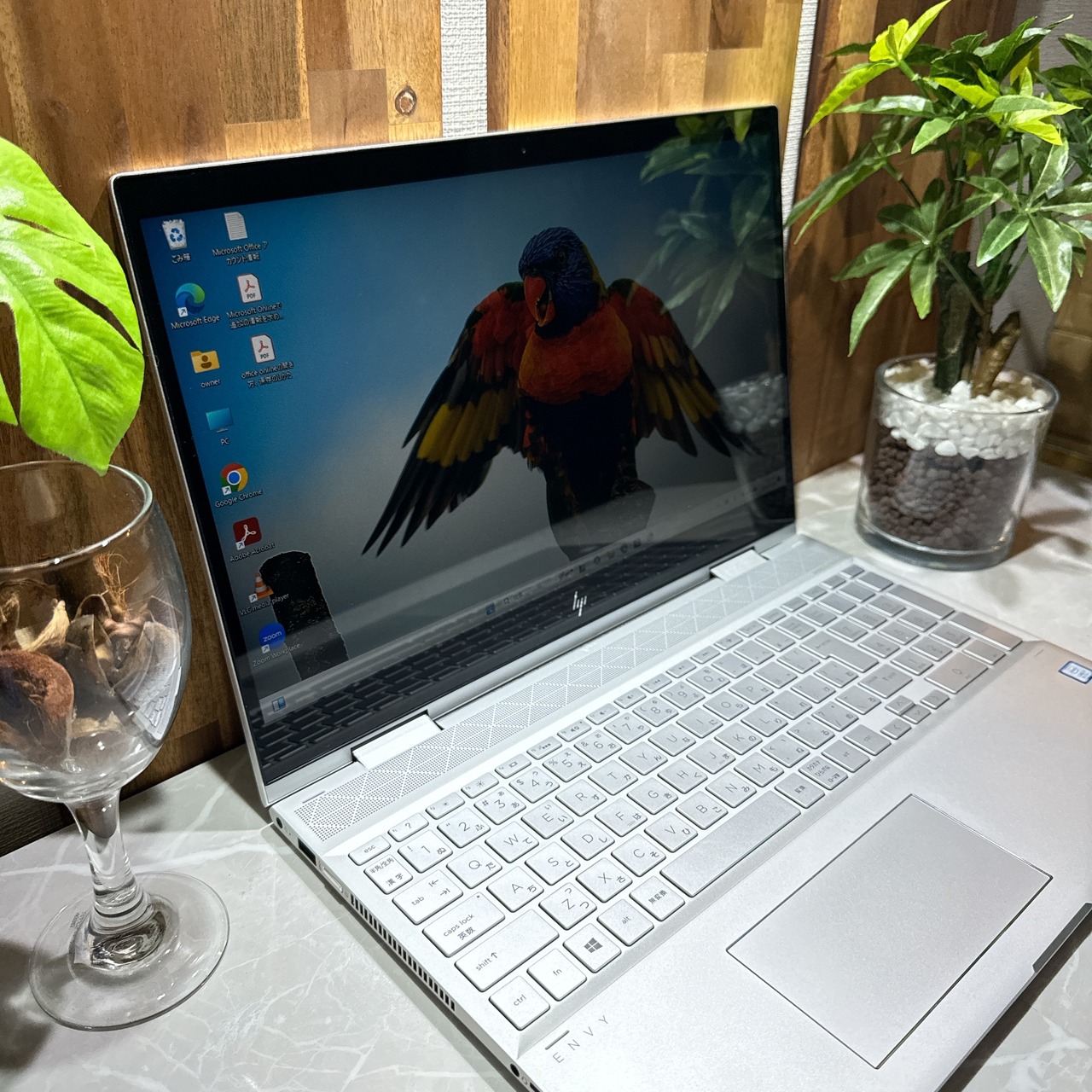 【極美品 2019年モデル】 HP ENVY x360 Convertible / 第8世代 Core i7-8565U / メモリ8GB / SSD256GB＋HDD1TB / 15.6インチ フルHD