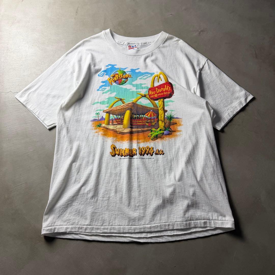 90s “Flintstones × McDonald’s Tee
