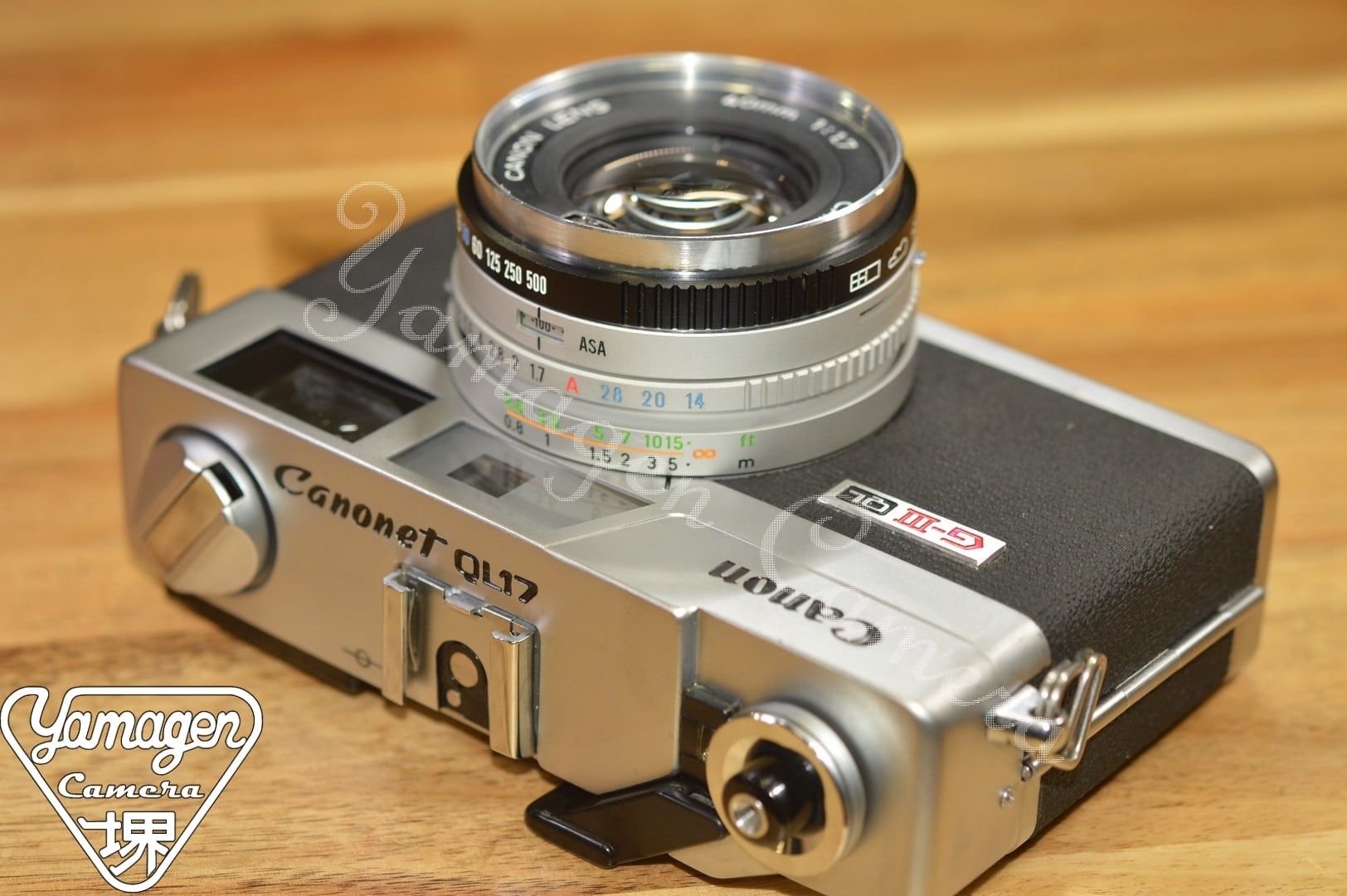 キヤノン Canon Canonet G-III QL17 オート不良・ハーフミラー汚れあり