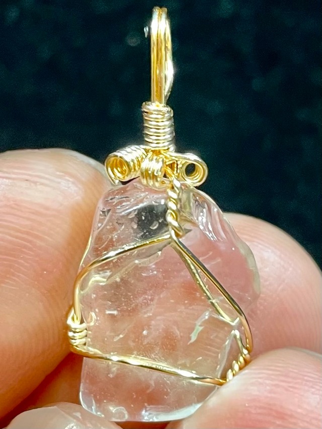 18) 神々との邂逅・チベット「カイラス」クオーツ・研磨タンブルPT