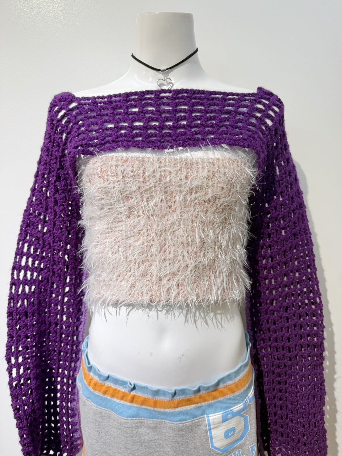 Knit tube tops