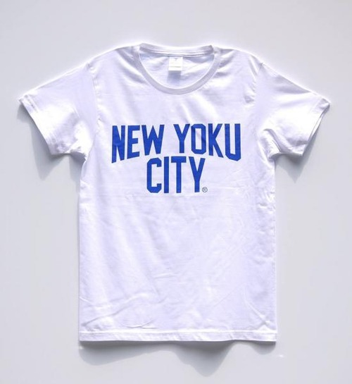 NEW YOKU CITY Tシャツ（WHT×BLUE)