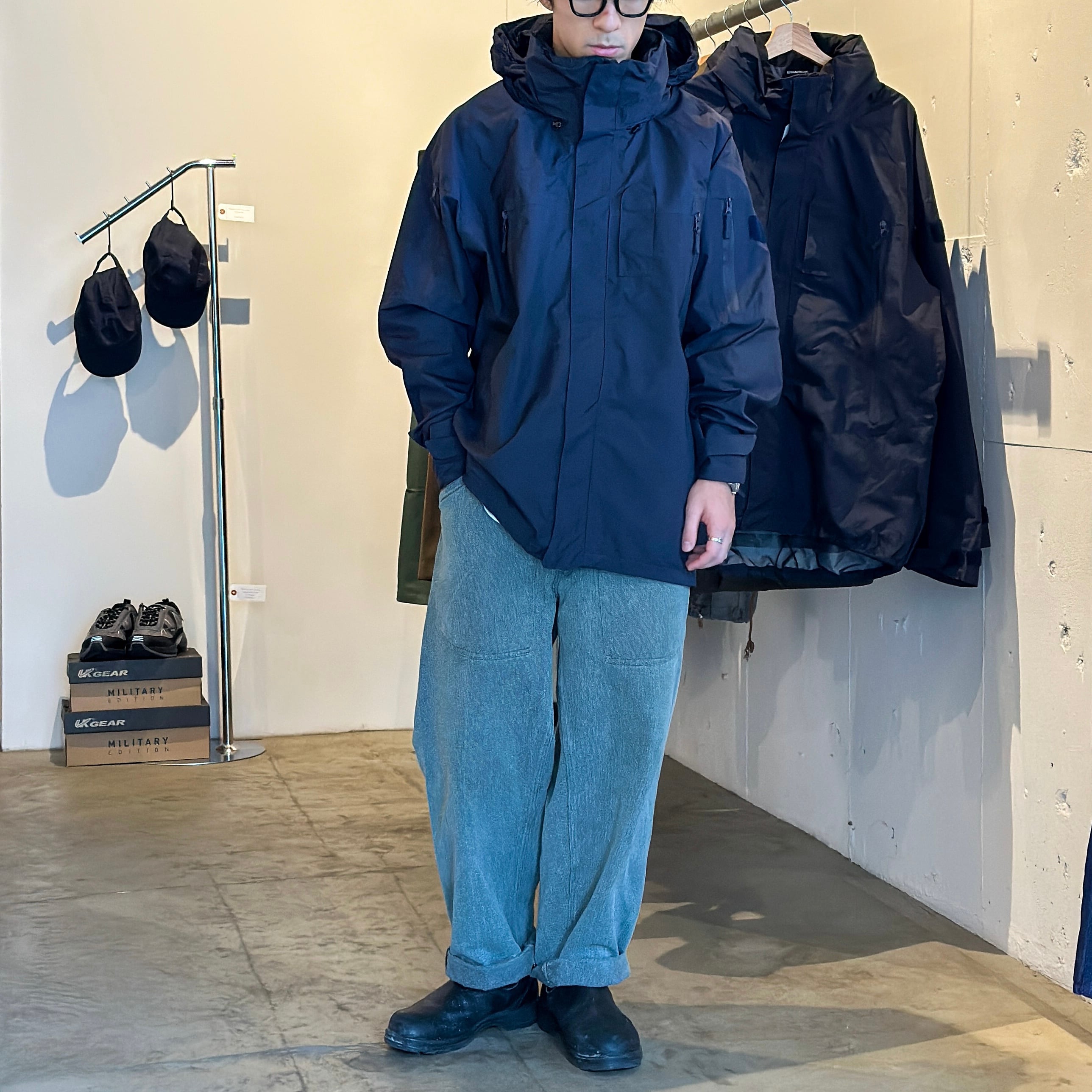 Vintage] Royal Navy GORE-TEX WET WEATHER JACKET LARGE&X LARGE