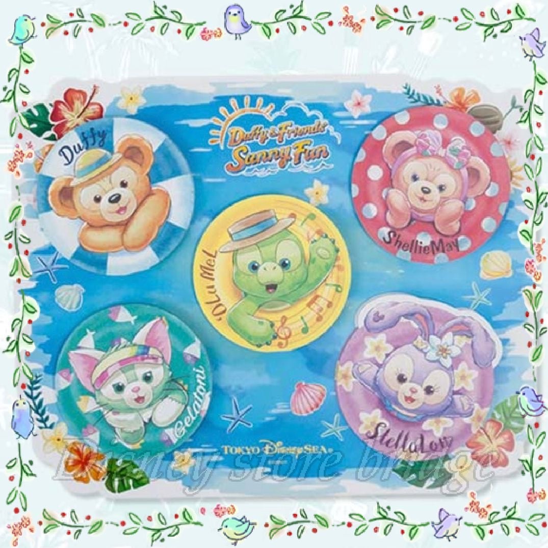メモセット ダッフィー サニーファン ダッフィー&フレンズ ディズニーシー 公式 ダッフィー サニーファン2021 グッズ 夏のイベント