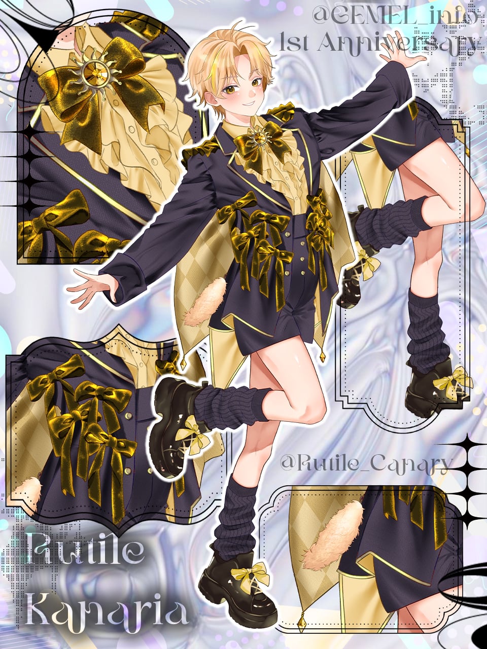 1周年記念グッズ【単品：アクリルスタンド】 | GEMEL official store