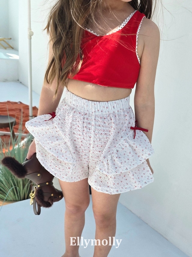 《予約》ellymolly ¨ ruy ruffle pants ¨ 26summer
