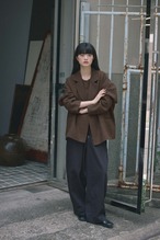 DU260715 Tweed Tailored Jacket【set up可】【一部予約商品10月中旬】【残り3点】