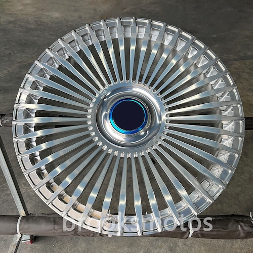 22インチ マルチスポーク ポリシング ホイール 2019+ メルセデス ベンツ X167 GLS クラス BRN-1701