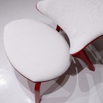 天童木工 ラウンジチェア 日本製 Souve Easy Chair スーヴ イージーチェア オットマンセット モダン デザイナーズ チェア / 関連:アクタス