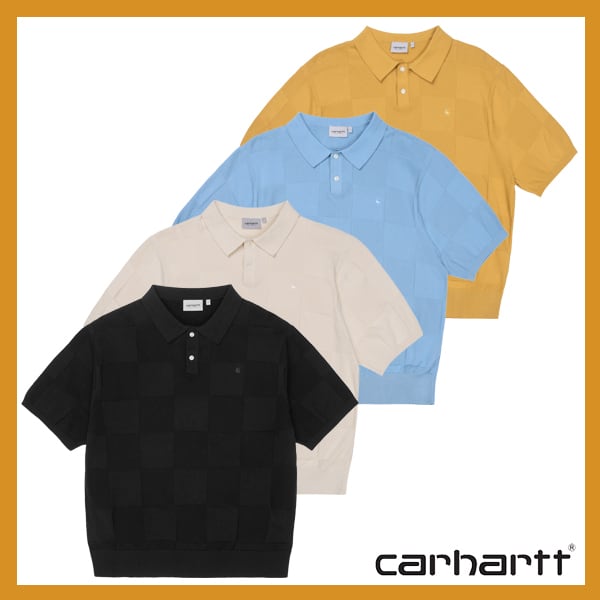 カーハート ポロシャツ CARHARTT S/S PAXTON KNIT POLO WM1230