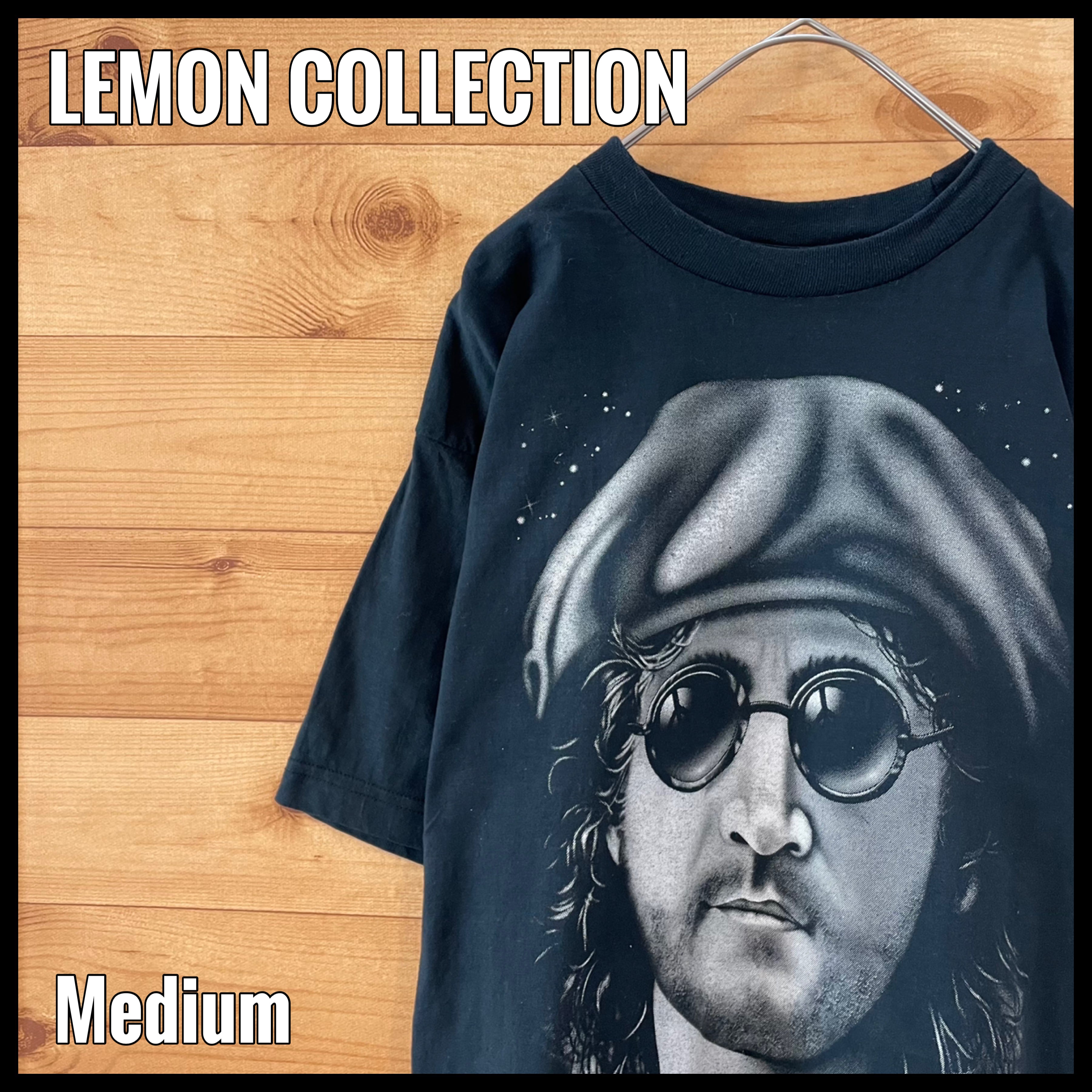 LEMON】ジョンレノン Tシャツ John Lenonne 両面プリント ビッグ