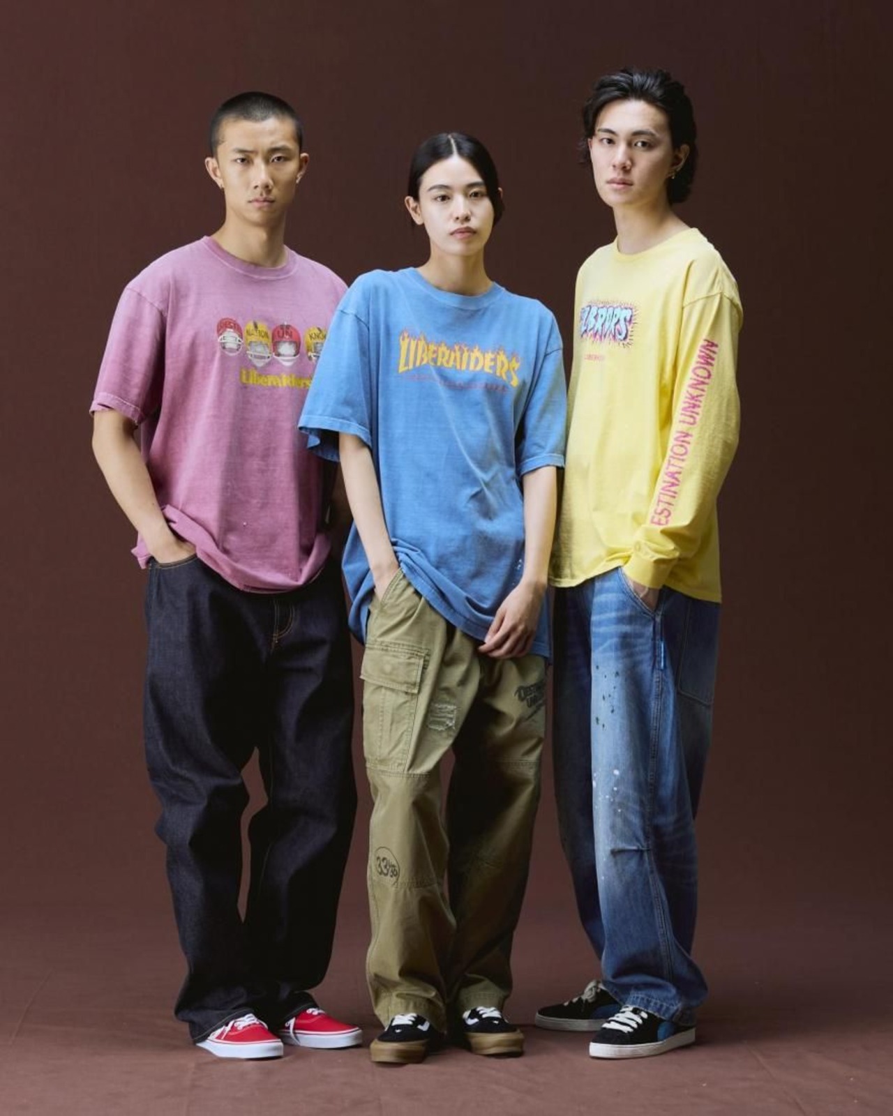 【 Liberaiders 】CLOUD LOGO TEE