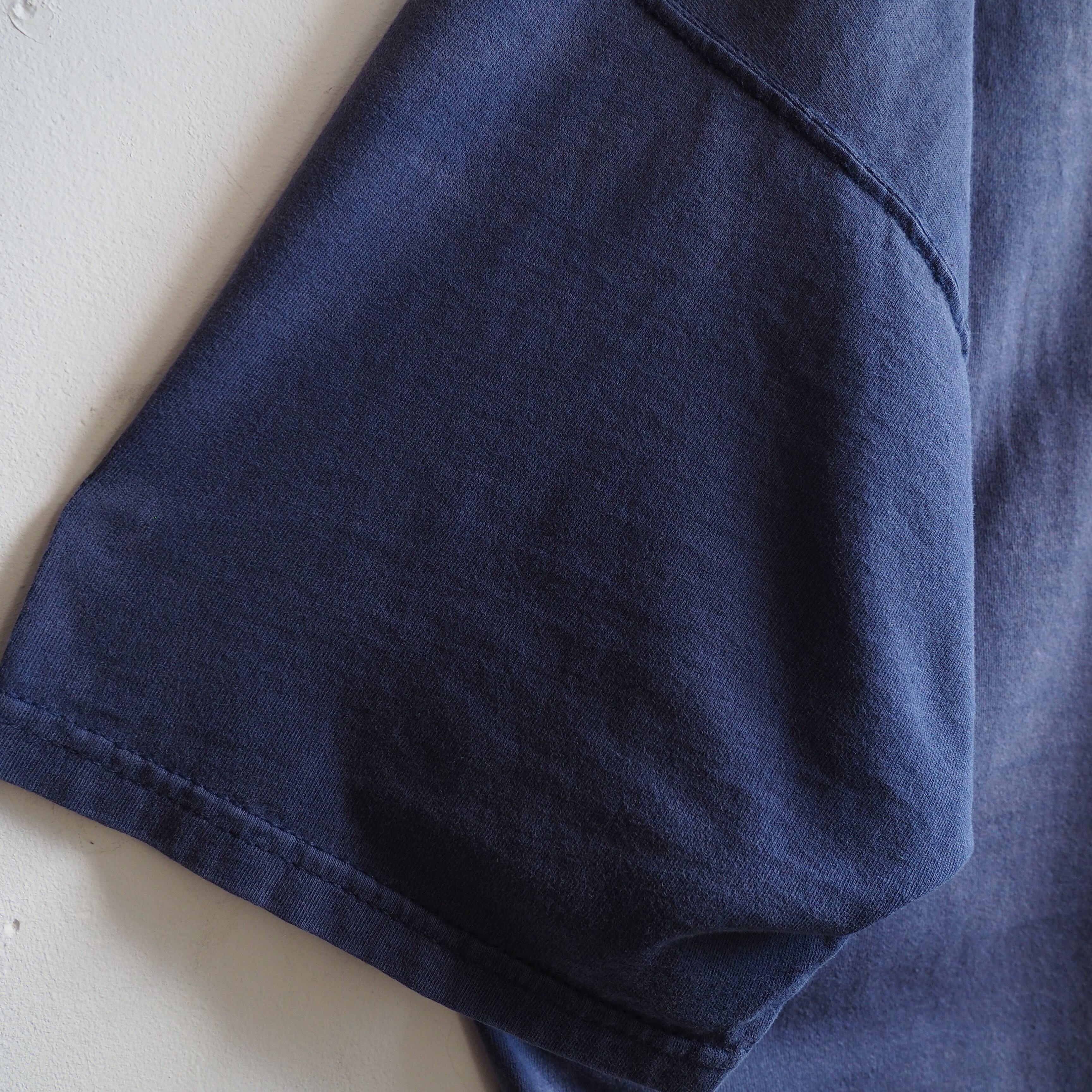 1990s ” Fruit of the room ” ” SQUAN ” Aging printed Faded Body vintage loose Tee (made in Usa)