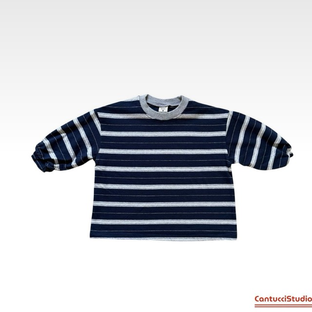 《送料無料》予約:ポキストライプT【cantuccistudio】※アダルトサイズ