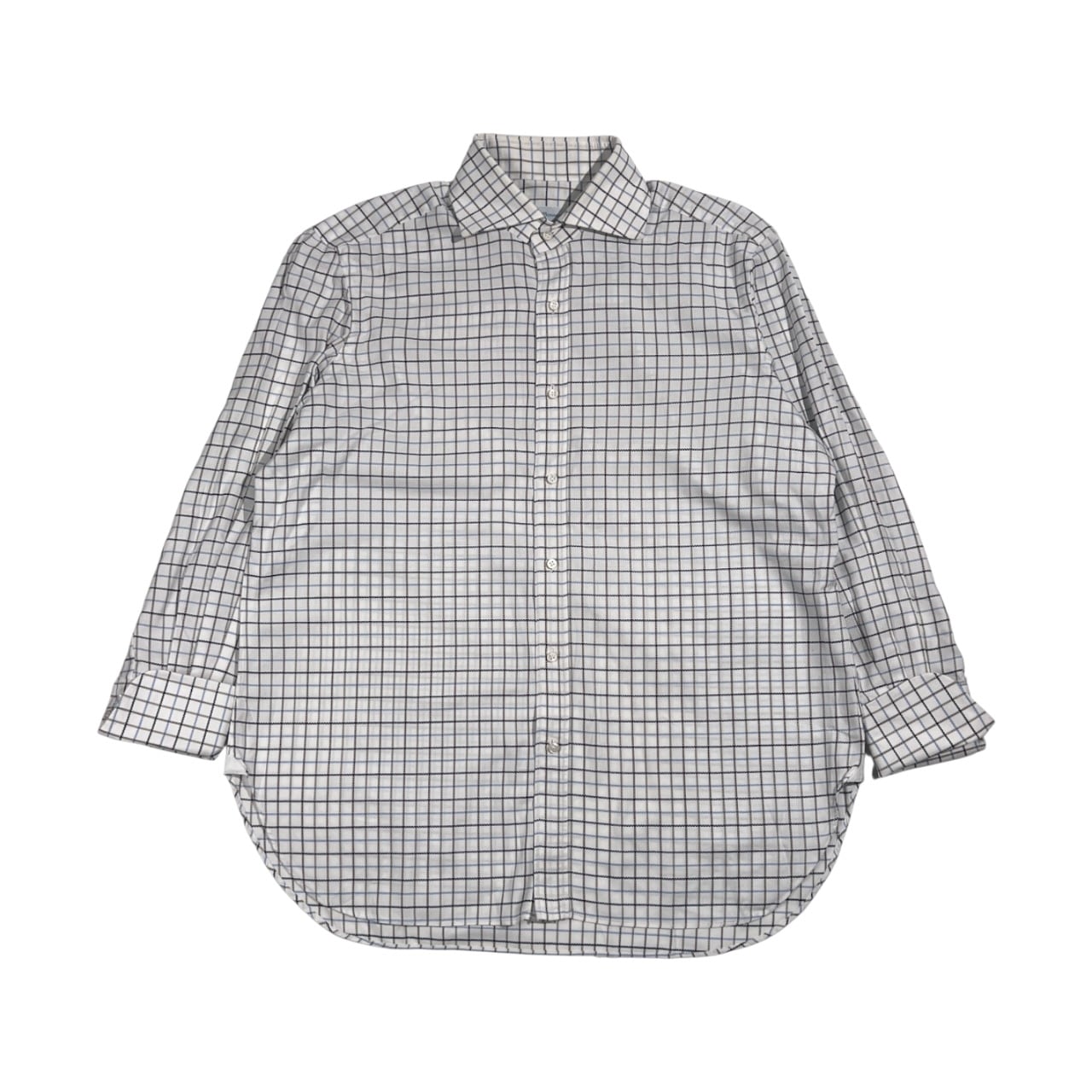 Baserange (ベースレンジ) CLAUDE SHIRT (BLUE CHECK) | PAY ID