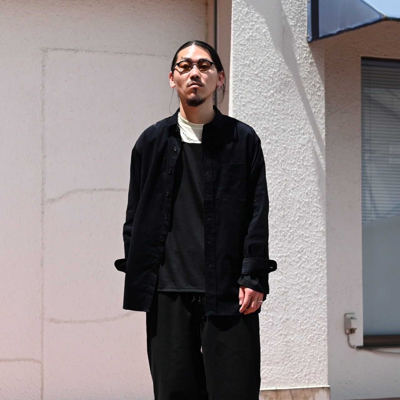 THE DAY(ザデイ)ORGANIC COTTON CORDUROY SHIRTコーディネート