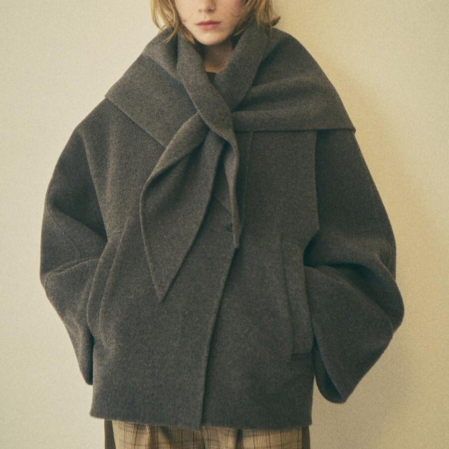 【美品】CEaRET FROM araara フォックス　カシミア　カーディガン CEaRET FROM araara フォックス カシミア カーディガン CEaRET FROM