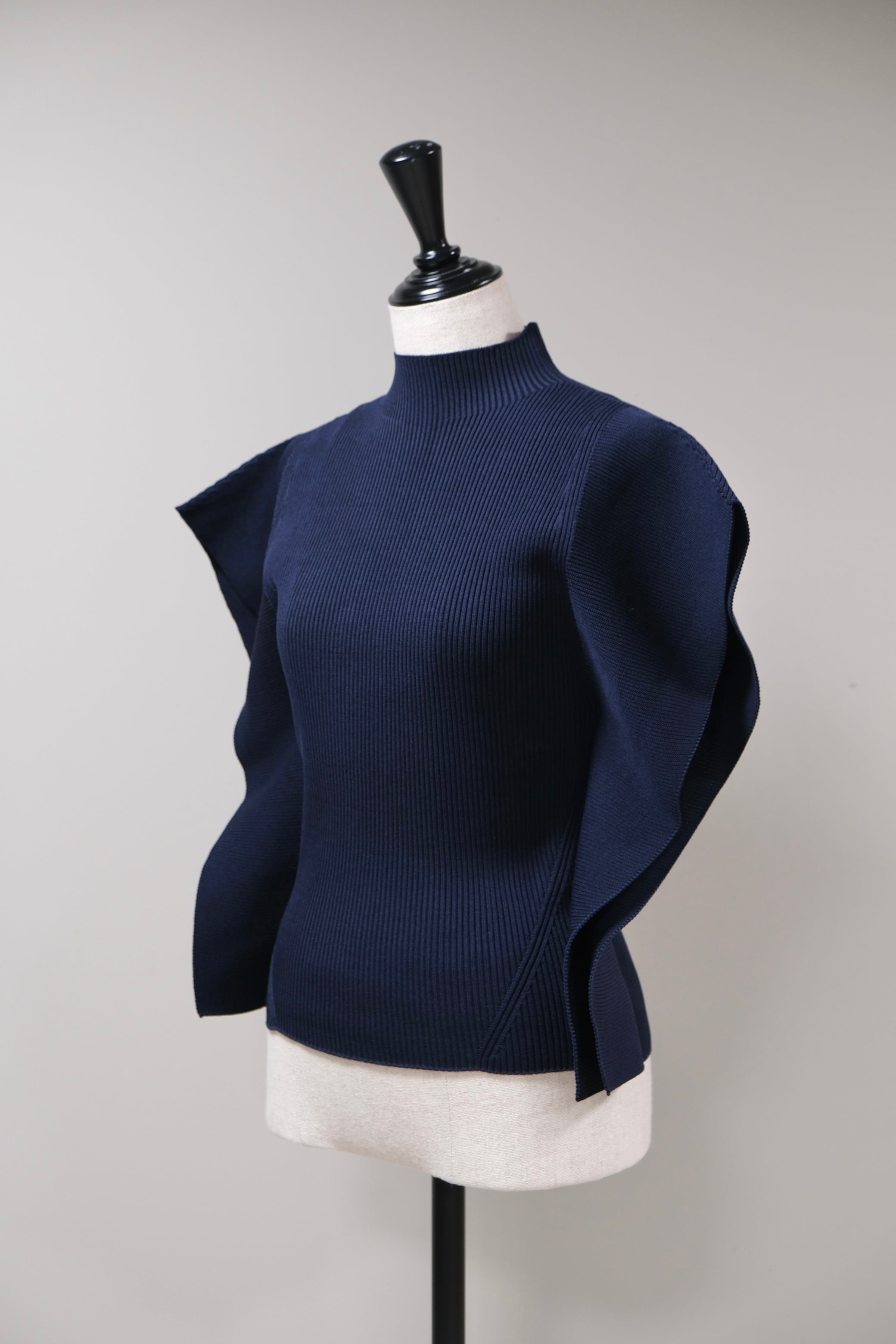 CFCL】PORTRAIT CREASE TOP -NAVY- | loop