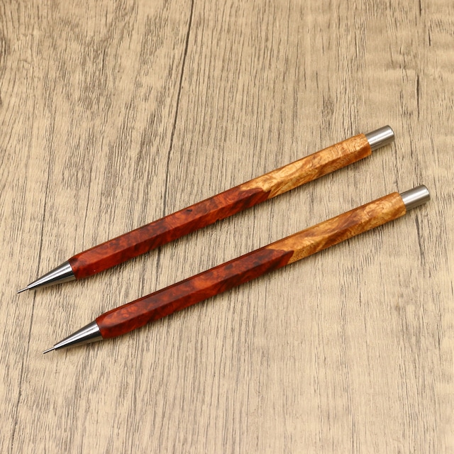 鉛筆型シャープペンシル( 花梨瘤)2