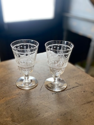 エッチングゴブレット 2個セット