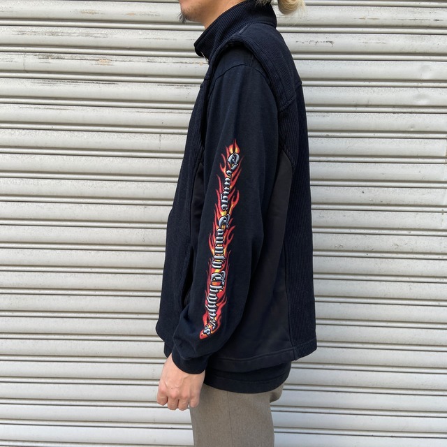 SPYDER スパイダー テックフリースベスト コアセーター ブラック L