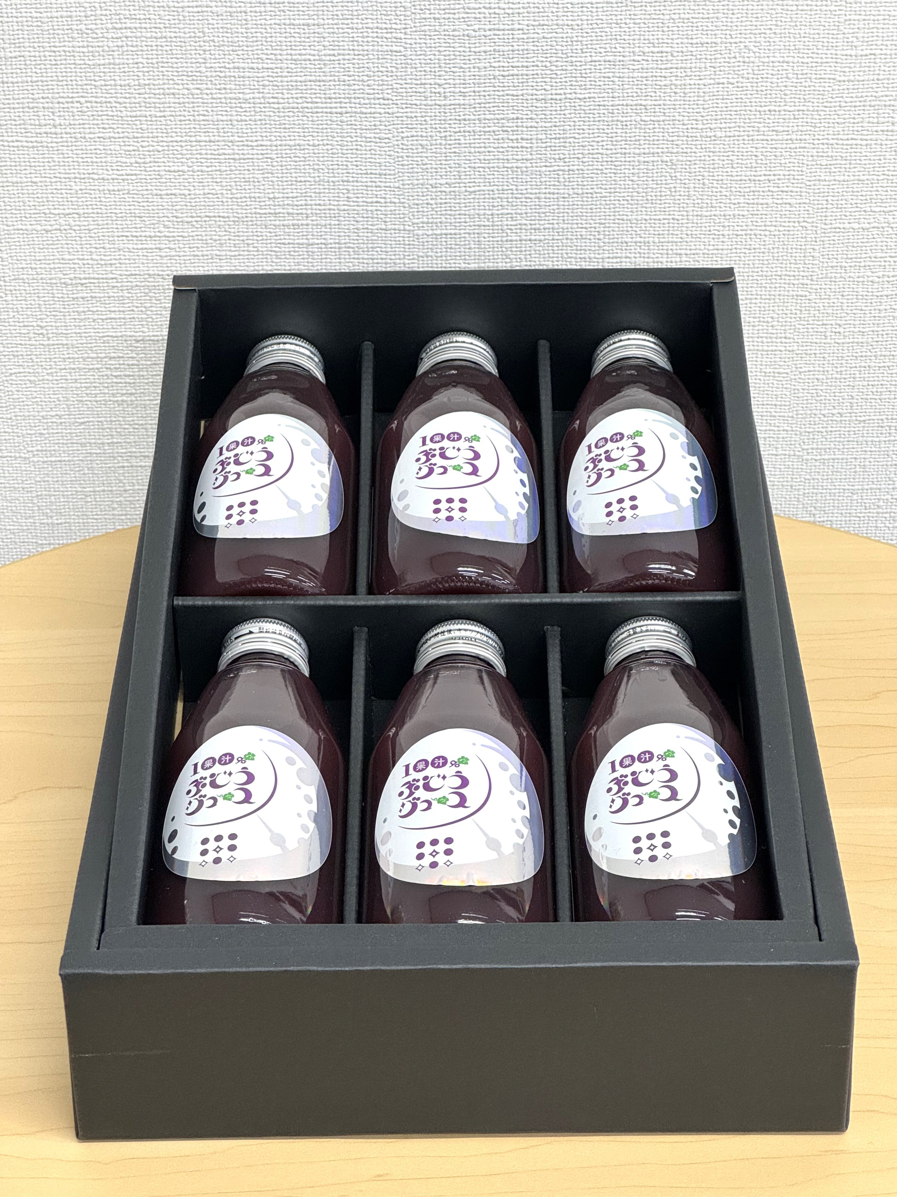 果汁100％ぶどうジュース 200ml6本セット | 武龍ワイナリー