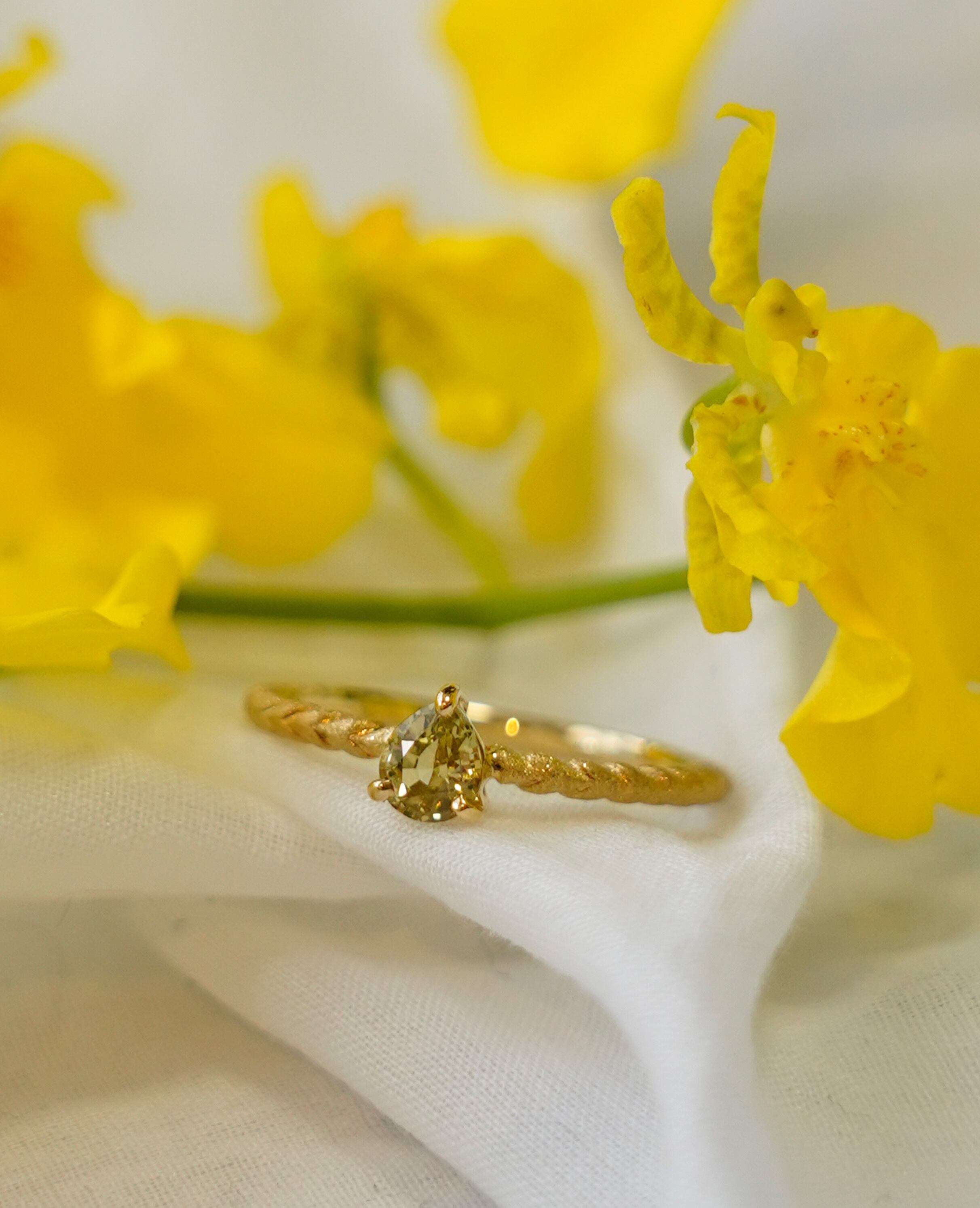 (K18)Chrysoberyl(クリソベリル) Ring