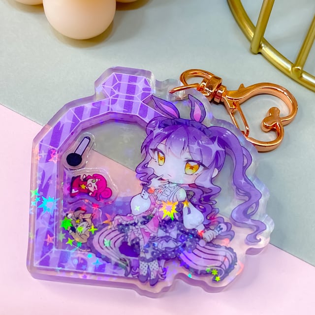 ゆゆ　シャカシャカキーホルダー ホログラムシャカシャカアクキー63.5mm【50set】 | UNIFACTORY ユニ