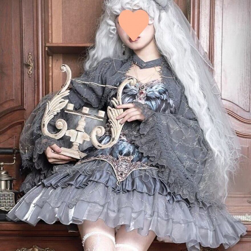 SEASONZ ゴスロリ セットアップ 闇かわいい black swan ダーク