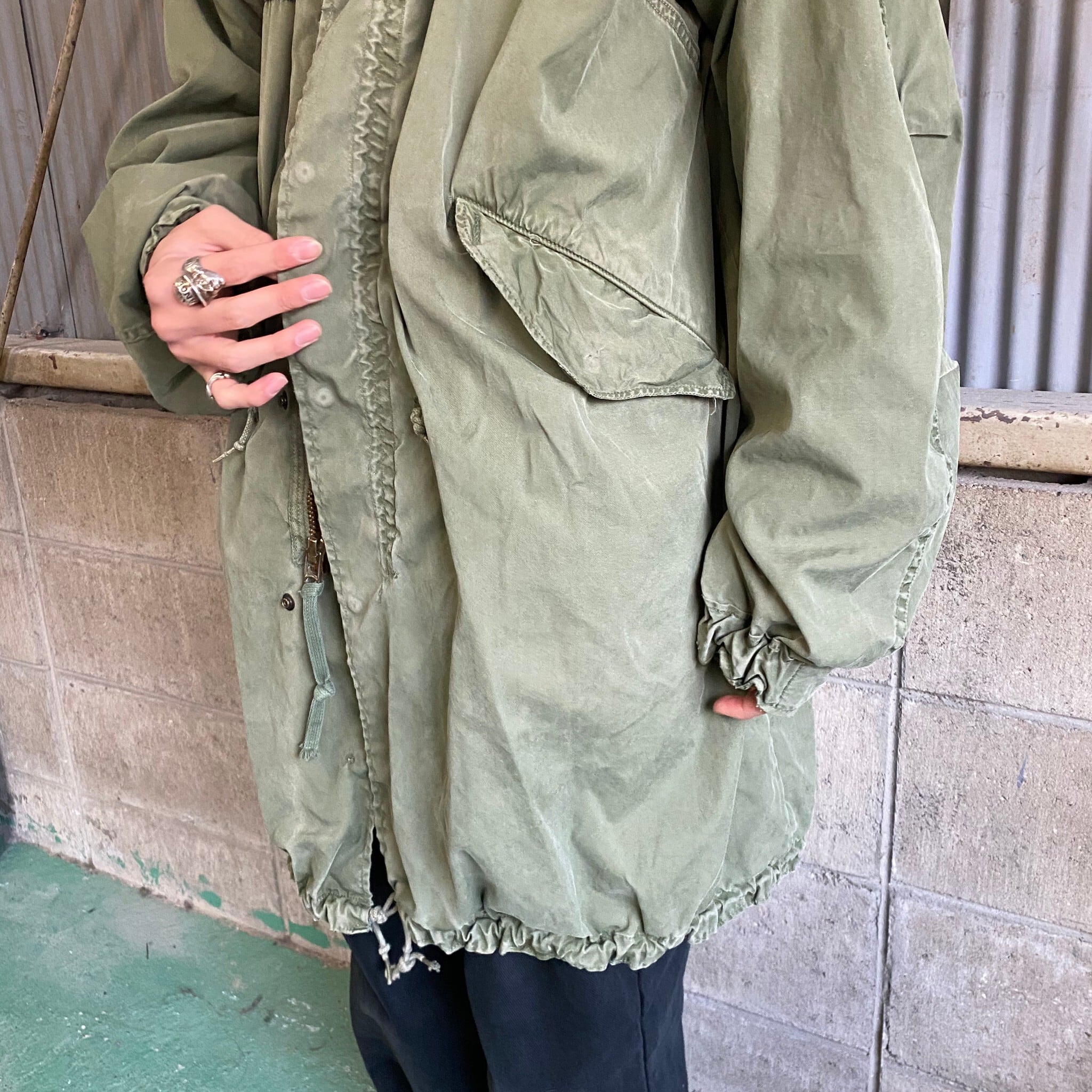 72年納品 70年代 ビンテージ U.S.ARMY 米軍実品 M-65 ミリタリー  