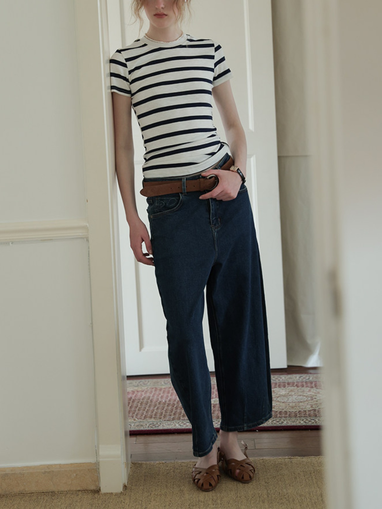 Nouvelle Border Tee F0698
