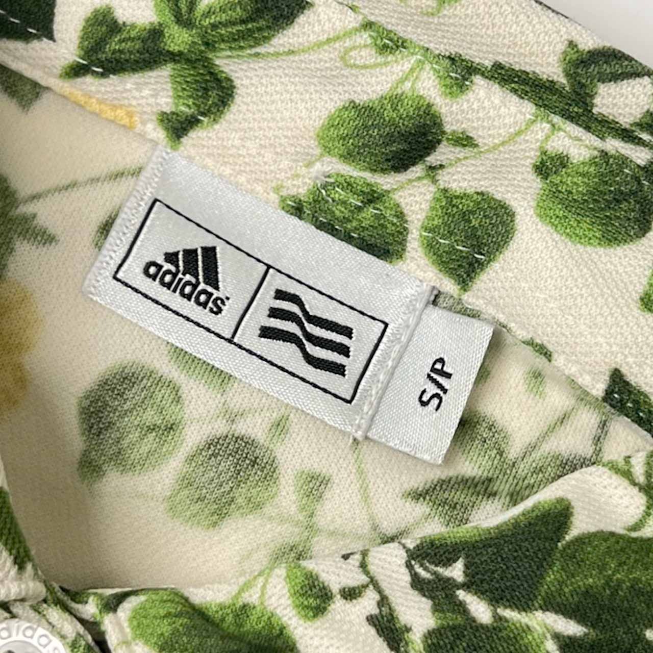 adidas GOLF アディダス ゴルフ ボタニカル 半袖 ポロシャツ S/P/グリーン系 レディース スポーツ