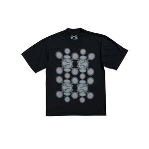 【HAPPY99】 Schematic Tee BLACK