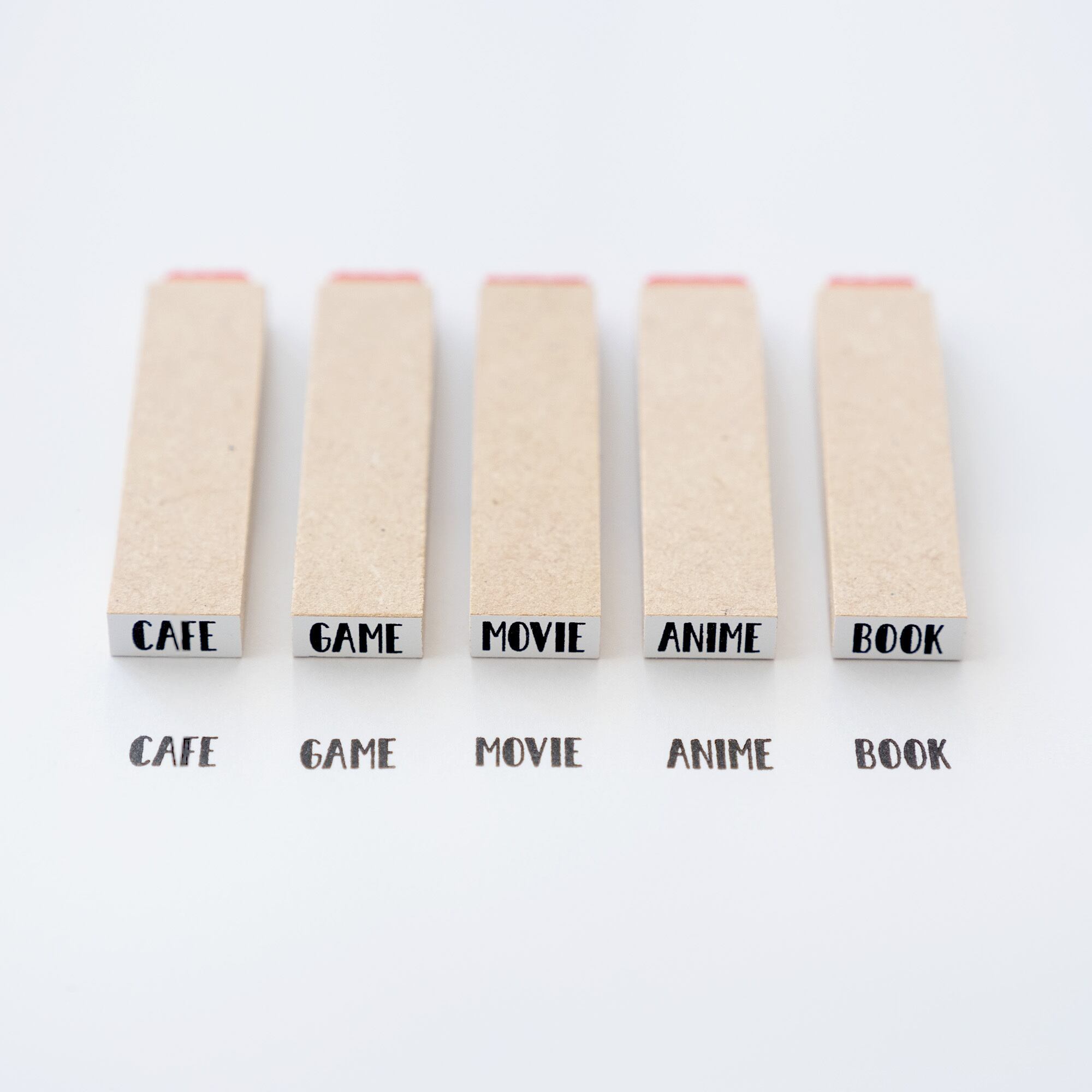 【小さな文字】BOOK_本 | はんこ