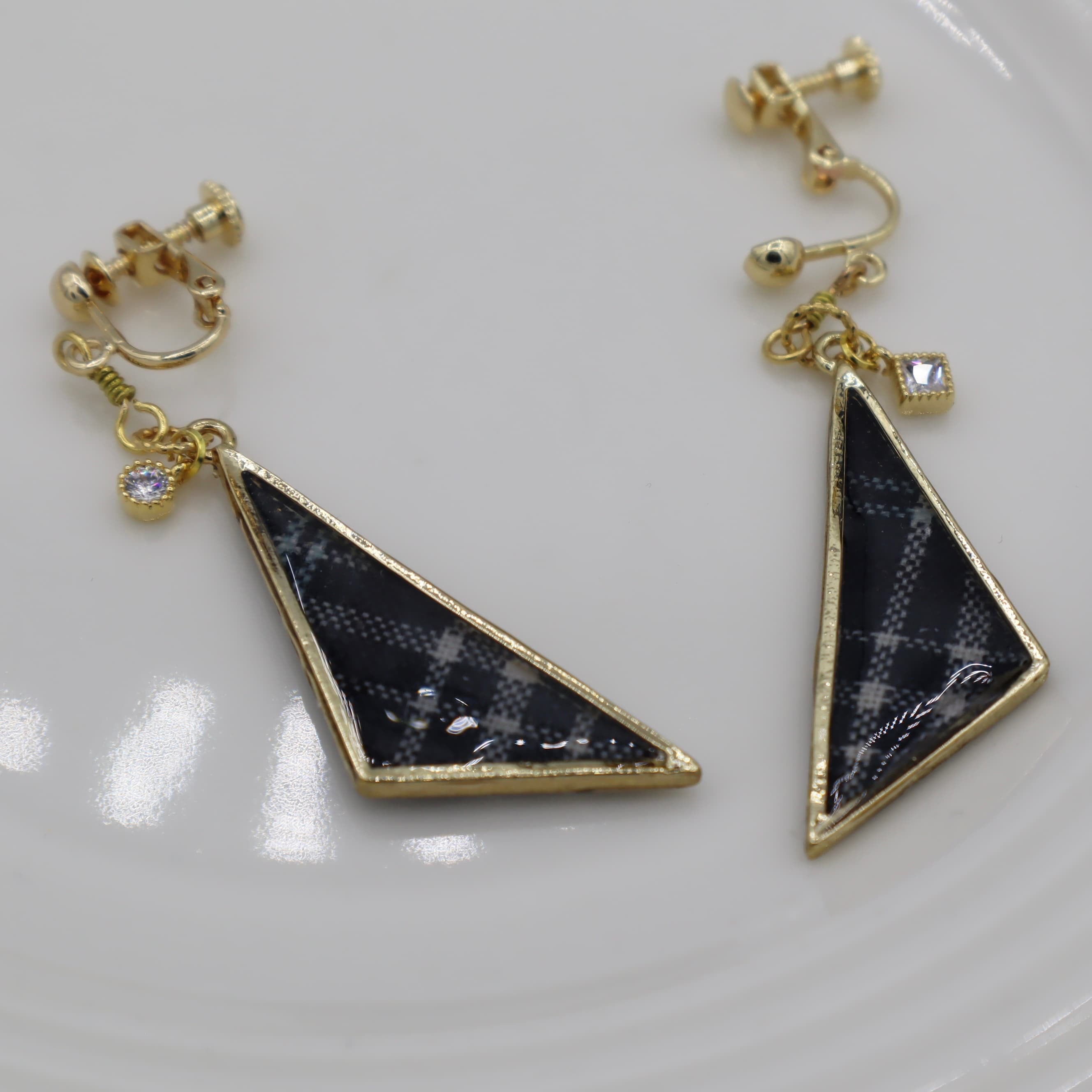 triangle.l（モノトーンチェック柄）