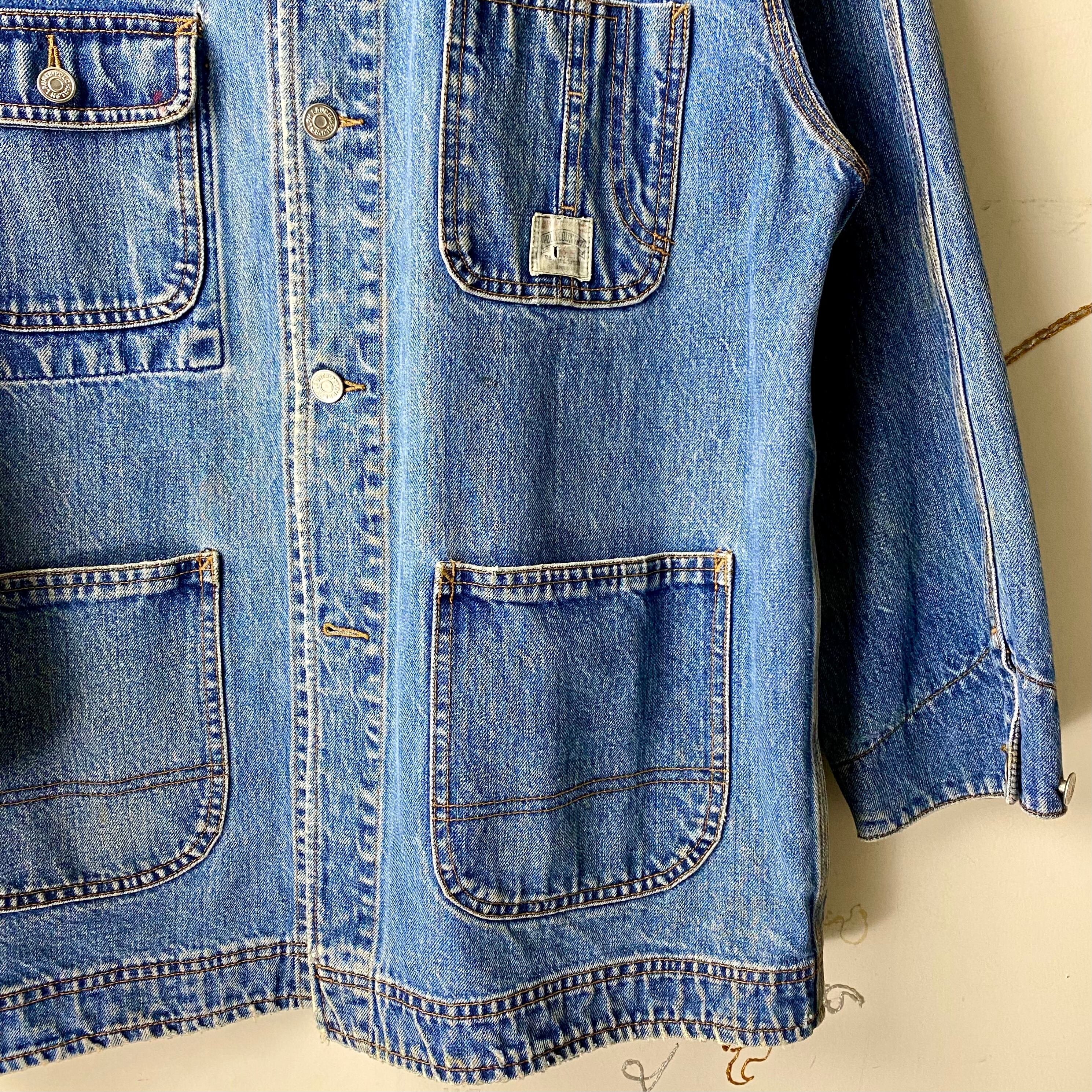 vintage POLO COUNTRY denim coverall jacket | NOIR ONLINE