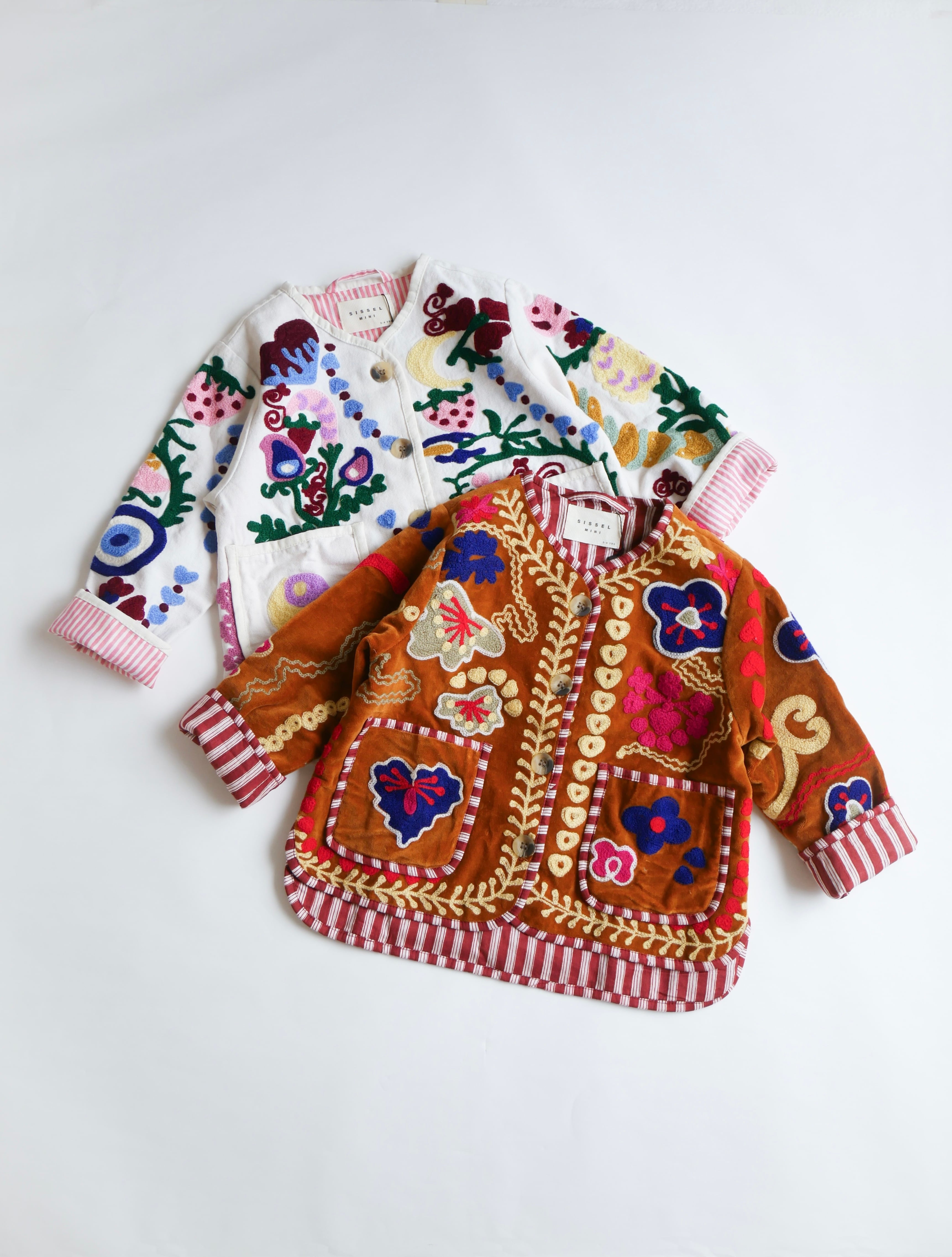 SISSEL MINI | Maggie MINI Jacket | White Rose | monamo